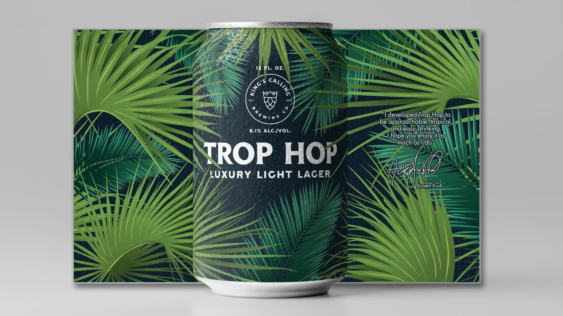 Trop Hop Label Design 4